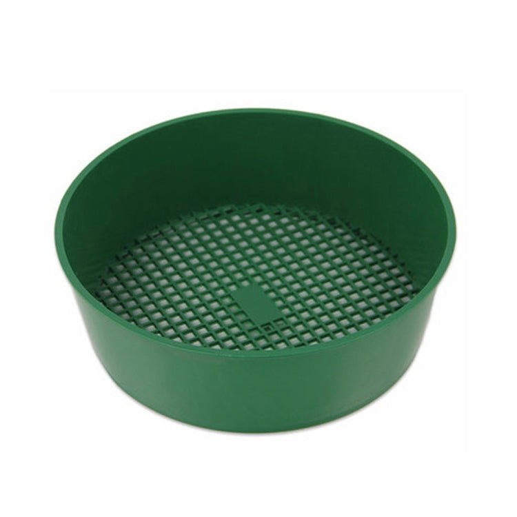 Plastic Mesh Sieve Soil Sieve PE Plastic Net Glasses of Gardening Tools Gardening Supplies, Sieve Diameter: 3 x 3.5mm, Plastic Mesh Sieve