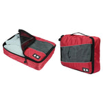 3 PCS / Sets Multi-function Football Texture 210D Polyester Waterproof Travel Clothes Underwear Storage Bag