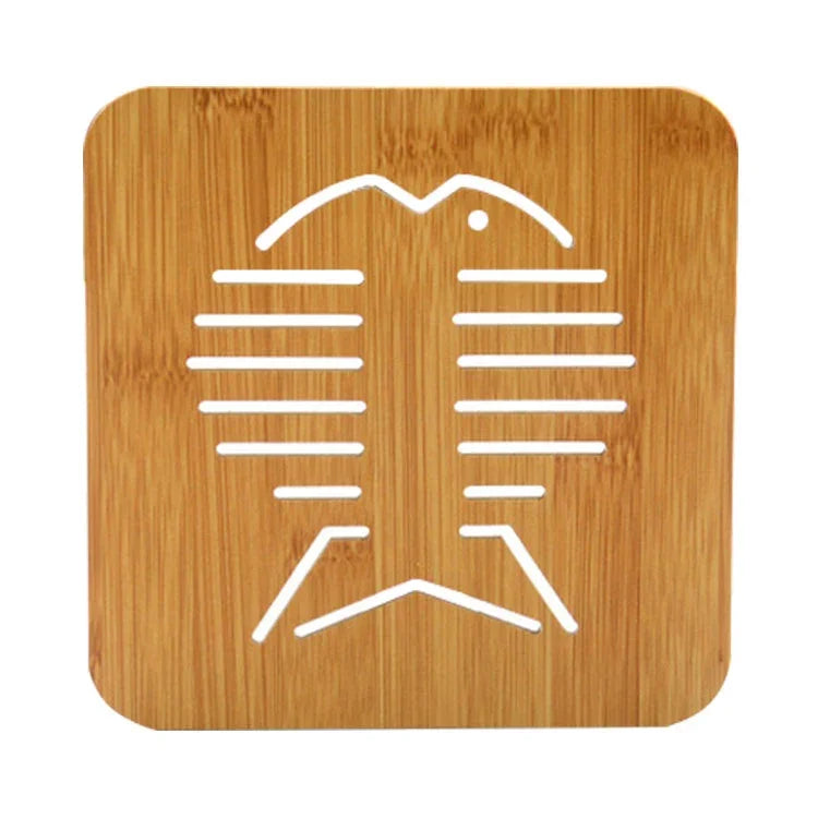 5pcs Cute Cartoon Kitchen Table Protect Wood Cup Pad Heat Insulation Coaster Mat, Random Style Delivery, Table Mats 2