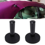 2 PCS Vehicle Car Sign Making Tools Graphic Vinyl Wrapping Gripper Magnet Holder, Magnet Holder Black