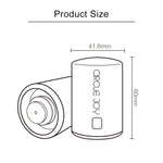 Original Xiaomi Youpin Circle Joy Stainless Steel Vacuum Memory Wine Stopper, Wine Stopper