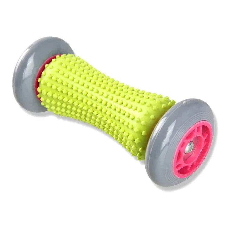 Yoga Health Care Wheel Neck Lumbar Leg Hand Foot Massage Wheel, Random Color Delivery, Length: 17cm