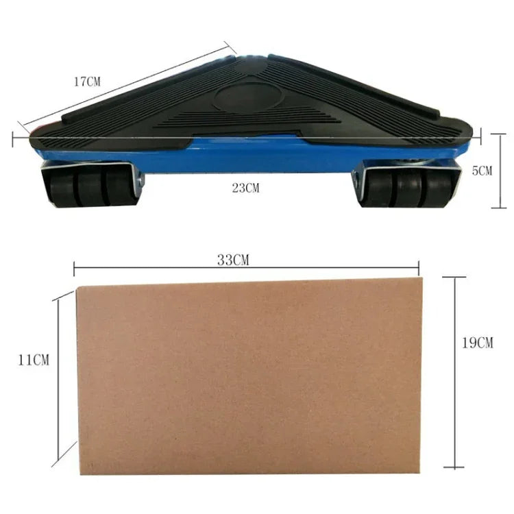5 in 1 Triangle Iron Movers Home Trolly Heavy Furniture Moving to Save Effort