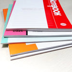 10 PCS 40 Pages A5 Soft Cover Diary Notebook Office Supply, Random Color Delivery, 40 Pages