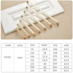 9009-192 Modern Simple Cabinet Door Handle Drawer Wardrobe Zinc Alloy Handle, 9009-192