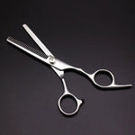 Fashion Durable Sharp Hairdressing Hair Cutting Shears/Scissors and Barber Thinning Tooth Shear(Silver Thinning scissor), Thining scissor