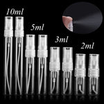 50 PCS Perfume Bottle Spray Bottle Perfume Bottle Empty Bottle, Capacity:2ML (Transparent), 2ML (Transparent)