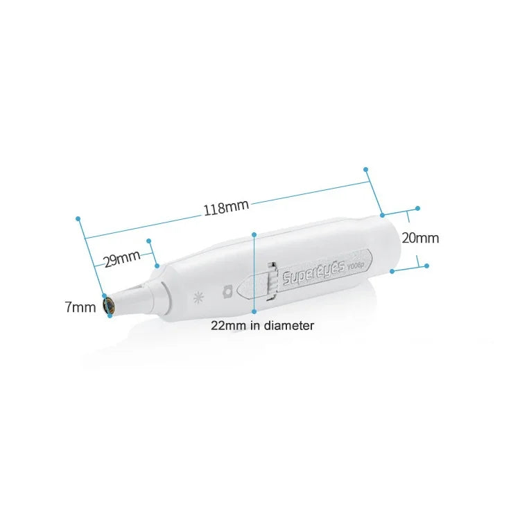 Supereyes Y008P Ear Nose Mouth Wireless Digital Electronic Endoscope, Y008P