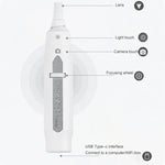 Supereyes Y008P Ear Nose Mouth Wireless Digital Electronic Endoscope, Y008P