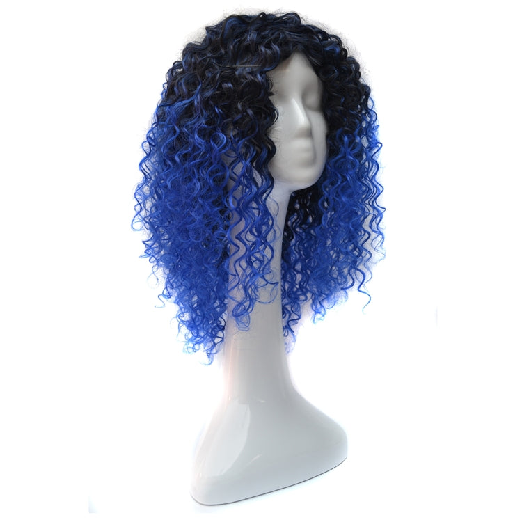 T191006 European and American Wig Headgear with Short and Small Curly Hair for Women