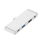HW-TC29 4 In 1 Type-C / USB-C Multifunctional Extension HUB Adapter iPad Pro Hub