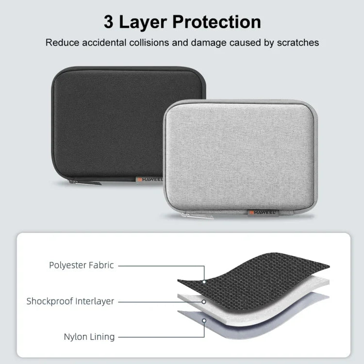 HAWEEL Watch Band Organizer Box Earphones / U Disk / Digital Cable Storage Case, Watch Band Organizer, Size: M
