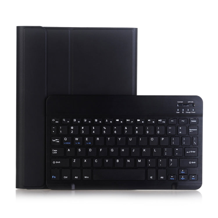 A102 For iPad 10.2 inch Ultra-thin Detachable Bluetooth Keyboard Leather Tablet Case with Stand Function, Gold, Rose Gold, Black, Dark Blue