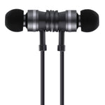 F3 Bluetooth 4.2 Hanging Neck Design Bluetooth Headset, Support Music Play & Switching & Volume Control & Answer