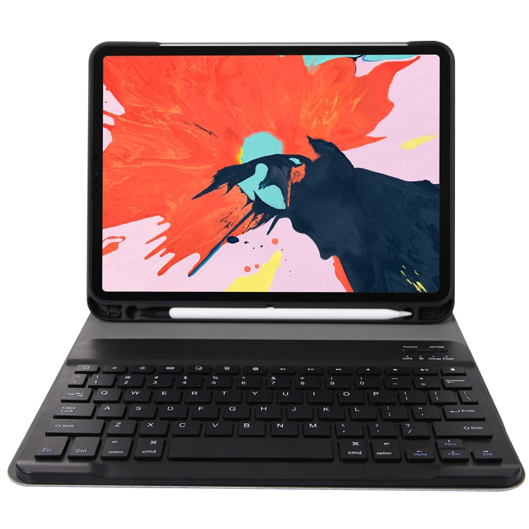 A11B Bluetooth 3.0 Ultra-thin ABS Detachable Bluetooth Keyboard Leather Tablet Case for iPad Air 4 / Air 5 / Pro 11 inch 2022 / 2021 / 2020 / 2018, with Pen Slot & Holder, For iPad Air 4 / Air 5 / Pro 11 inch 2022 / 2021 / 2020 / 2018