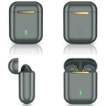 J18 Bluetooth 5.0 TWS Wireless Binaural Bluetooth Earphone with Charging Box, J18 (Green), J18 (Rose Gold), J18 (Black)
