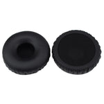 2pcs For JBL E40BT / T450 Headphones Imitation Leather + Foam Soft Earphone Protective Cover Earmuffs, For E40BT / T450 White, For E40BT / T450 Black