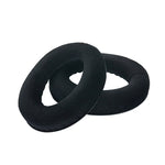 2 PCS For Sennheiser HD515 / HD555 / HD595 / HD598 / HD558 / PC360 Flannel Earphone Cushion Cover Earmuffs Replacement Earpads with Tone Tuning Cotton, Velvet Black, Velvet Brown