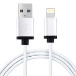 1m 3A 8 Pin to USB Data Sync Charging Cable for iPhone, iPad, Diameter: 4 cm
