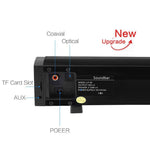 Soundbar LP-09 (CE0148) Home Theater Bluetooth Wireless Sound Bar Speaker with Remote Control, CE0148 Black