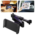 CHZ-06 Retractable Car Backrest Holder for 7-14 inch Mobile Phones / Tablets, For 7-14 inch Phones Red, CHZ-06