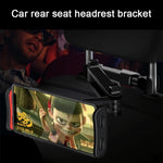 CHZ-06 Retractable Car Backrest Holder for 7-14 inch Mobile Phones / Tablets, For 7-14 inch Phones Red, CHZ-06