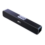 YINDIAO A36 Bluetooth 5.0 Smart Subwoofer Computer Wireless Bluetooth Speaker, Bluetooth Standard Version, Bluetooth Standard Version(Black)