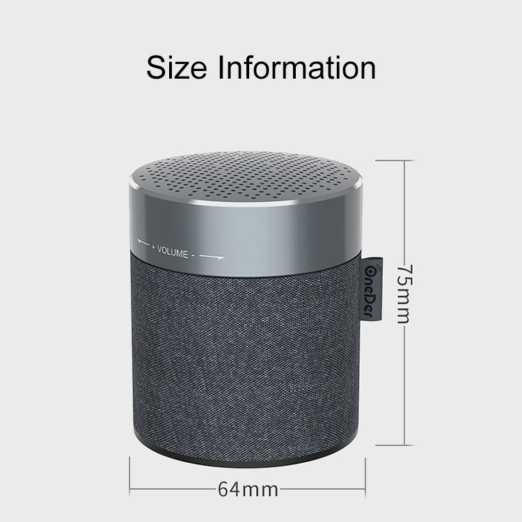 Oneder V13 Mini  Wireless Bluetooth Speaker, Support Hands-free & TF & FM & AUX
