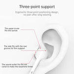 ML715 1.2m 8 Pin Port Wire Control Bluetooth Earphone, Support Music, Calls, Volume Control, ML715 Volume Control