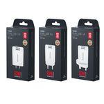 WK WP-U119 10W Dual USB Ports Travel Charger Power Adapter, US Plug, WP-U119 US Plug