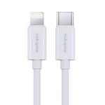 ROCK Space Z19 PD  20W 3A USB-C / Type-C to 8 Pin Fast Charging TPE Data Cable, Cable Length: 1m, Z19