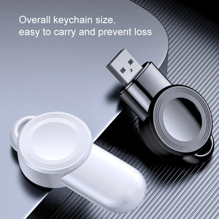 K02 Universal Portable Magnetic Wireless Charger for Apple Watch Series 6 / 5 / SE / 4 / 3 / 2 / 1