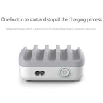 ORICO DUK-5P 40W 5 USB Ports Smart Charging Station with Phone & Tablet Stand, EU Plug