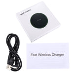 Q21 Fast Charging Wireless Charger Station with Indicator Light, Q21 Black, Q21 Gold, Q21 Red
