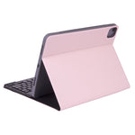 X-11BS Skin Plain Texture Detachable Bluetooth Keyboard Tablet Case for iPad Pro 11 inch 2020 / 2018, with Pen Slot & Backlight, Black Keyboard