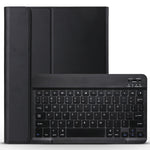 Detachable Bluetooth Keyboard + Brushed Texture Horizontal Flip Leather Tablet Case with Holder for iPad Pro 11 inch (2018)