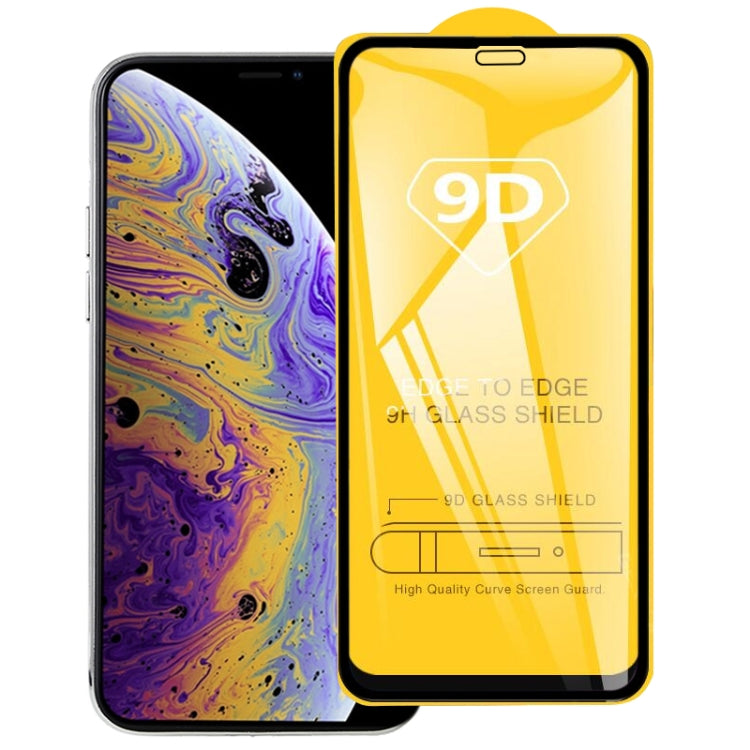 For iPhone 11 Pro / XS / X 9H 9D Full Screen Tempered Glass Screen Protector, For iPhone 11 Pro (1 PC)