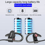 awei WT50 IPX4 Waterproof Ear-mounted Wireless Bluetooth Earphone with Microphone, WT50