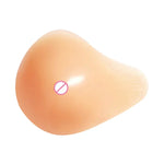 AS2 Spiral Shape Postoperative Rehabilitation Fake Breasts Silicone Breast Pad Nipple Cover 230g/Left, 230g/Left