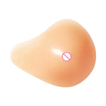 AS7 Spiral Shape Postoperative Rehabilitation Fake Breasts Silicone Breast Pad Nipple Cover 450g/Right, 450g/Right