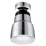 SDF-B10 1 LED ABS Temperature Sensor RGB LED Faucet Light Water Glow Shower, Size: 58 x 38mm, Interface: 22mm (Silver), SDF-B10