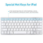 WB-8022 Ultra-thin Wireless Bluetooth Keyboard, Arabic Keys, Arabic Keys