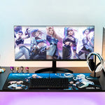 Logitech G840 KDA Gaming Keyboard Mouse Pad Table Mat, Size: 900x400x3mm