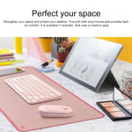 Logitech Keyboard Mouse Desk Mat Pad