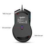 HXSJ X100 7-buttons 3600 DPI Cool Glowing Wired Gaming Mouse, Cable Length: 1.5m