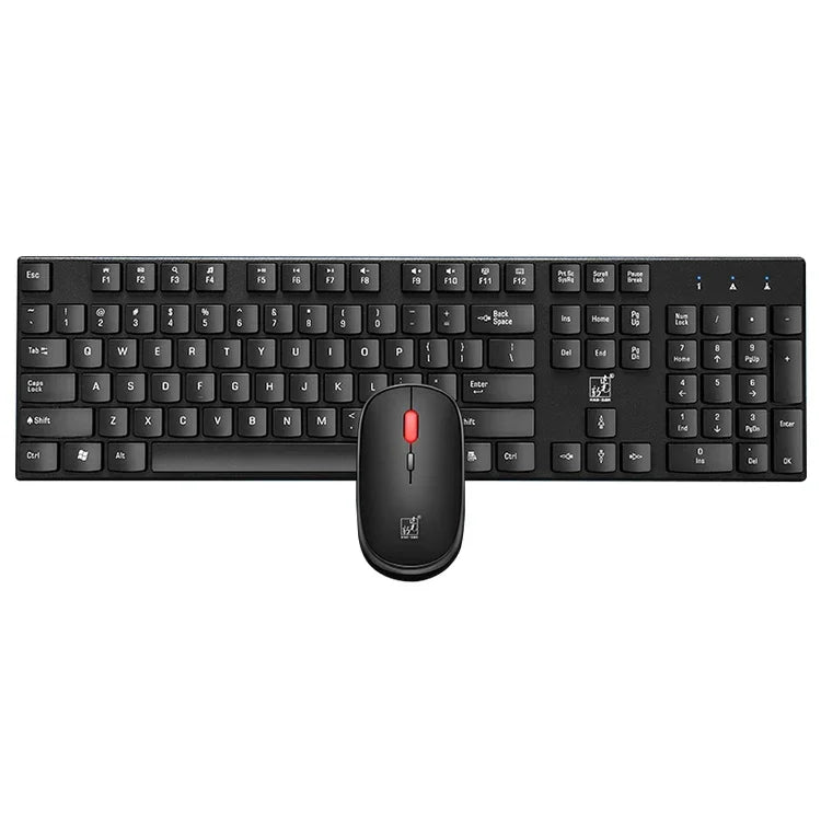 ZGB 8820 Candy Color Wireless Keyboard + Mouse Set, 8820 (Black), 8820 (White)