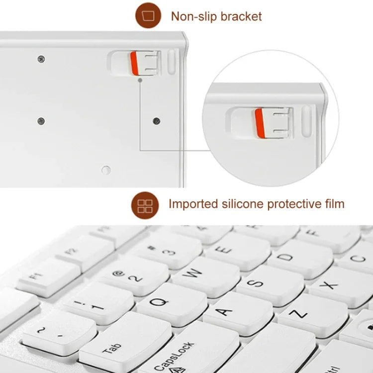 Lenovo K5819 Office Simple Ultra-thin Wired Keyboard, K5819 (Black)