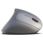 HXSJ T29 Bluetooth 3.0 Wireless Bluetooth 6-Keys 2400 DPI Adjustable Ergonomics Optical Vertical Mouse, 6 Buttons T29 Grey