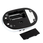 MZ-012 2.4G 1200 DPI Wireless Rechargeable Optical Mouse with 3 Ports USB HUB / Charging Dock