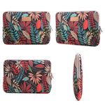 Lisen 9.8 inch Sleeve Case Colorful Leaves Zipper Briefcase Carrying Bag, 9.8 inch